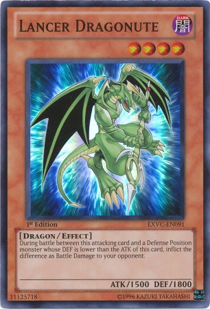 Lancer Dragonute [EXVC-EN091] Super Rare | The CG Realm