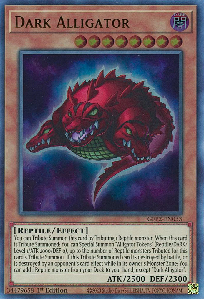 Dark Alligator [GFP2-EN033] Ultra Rare | The CG Realm