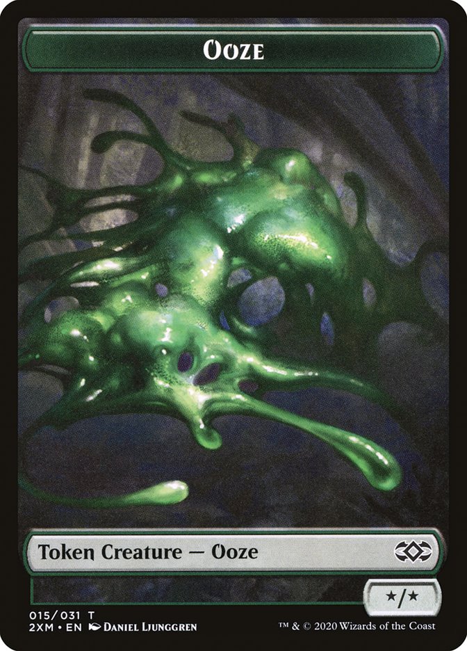 Germ // Ooze Double-Sided Token [Double Masters Tokens] | The CG Realm