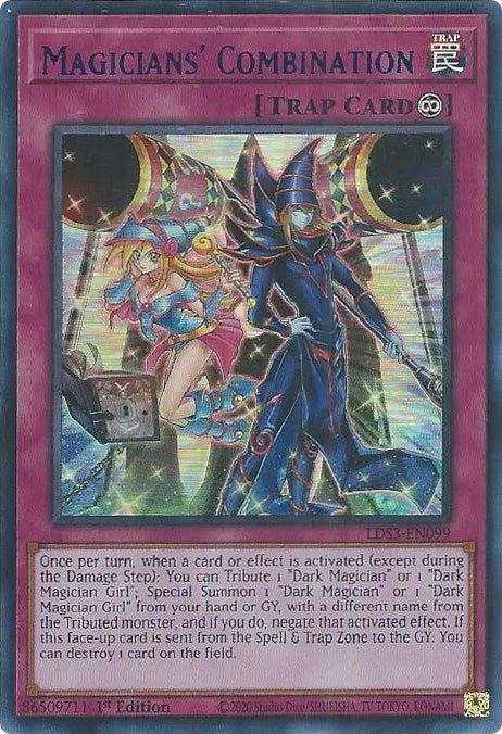 Magicians' Combination (Blue) [LDS3-EN099] Ultra Rare | The CG Realm