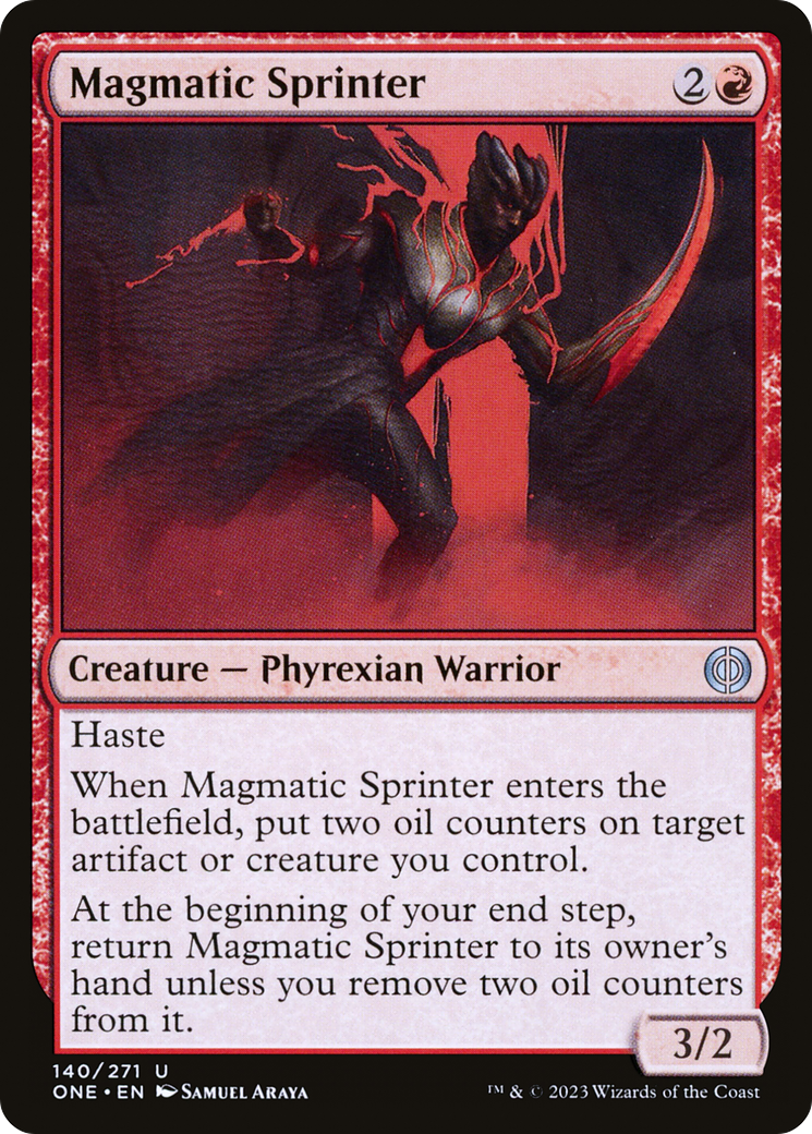 Magmatic Sprinter [Phyrexia: All Will Be One] | The CG Realm