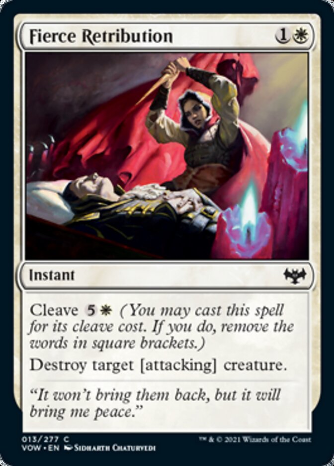 Fierce Retribution [Innistrad: Crimson Vow] | The CG Realm