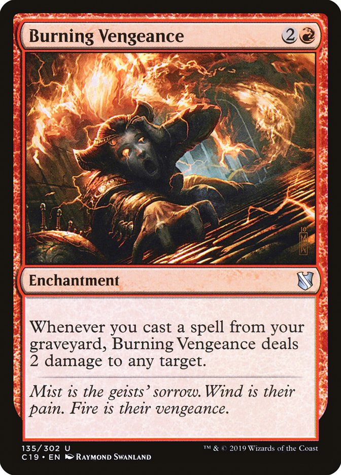 Burning Vengeance [Commander 2019] | The CG Realm