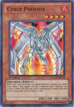 Cyber Phoenix [LCGX-EN178] Ultra Rare | The CG Realm