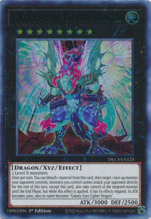 Galaxy-Eyes Cipher Dragon (Green) [DLCS-EN125] Ultra Rare | The CG Realm