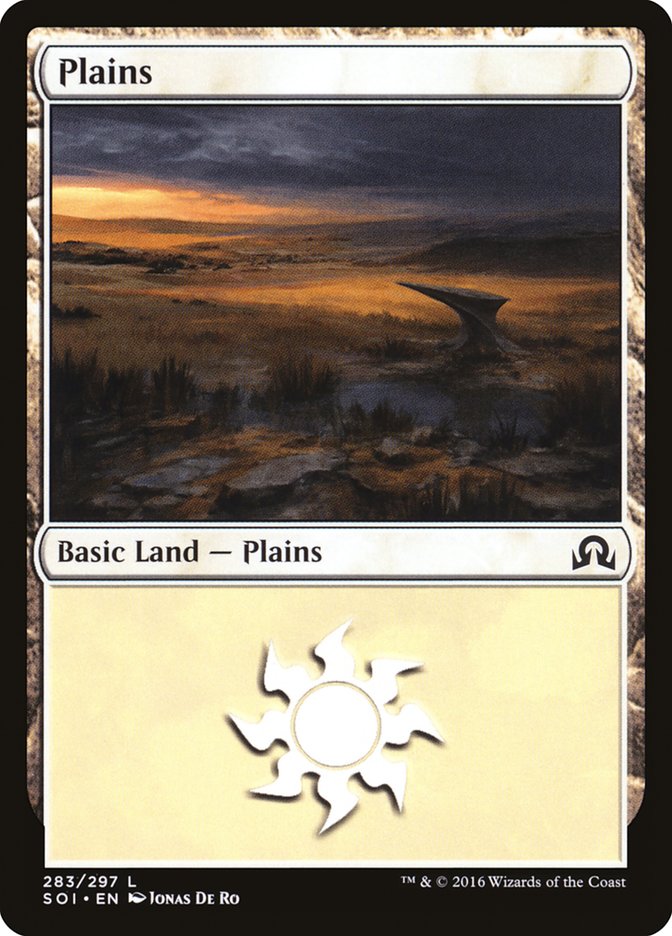 Plains (283) [Shadows over Innistrad] | The CG Realm