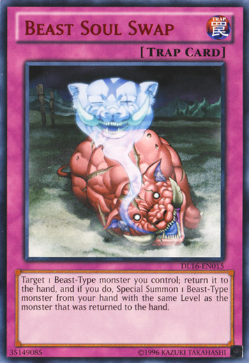 Beast Soul Swap (Red) [DL16-EN015] Rare | The CG Realm