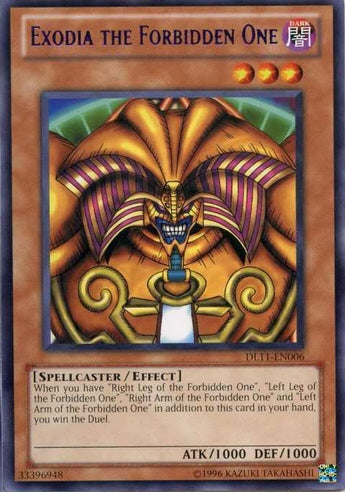 Exodia the Forbidden One (Purple) [DL11-EN006] Rare | The CG Realm