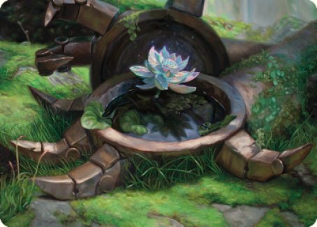 Timeless Lotus Art Card [Dominaria United Art Series] | The CG Realm