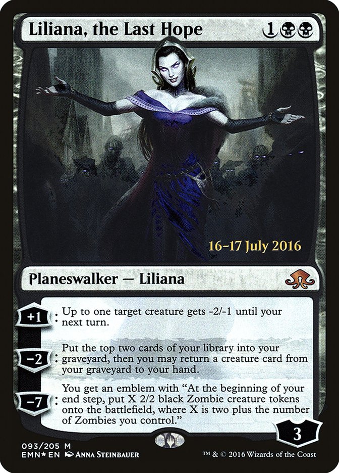 Liliana, the Last Hope [Eldritch Moon Prerelease Promos] | The CG Realm