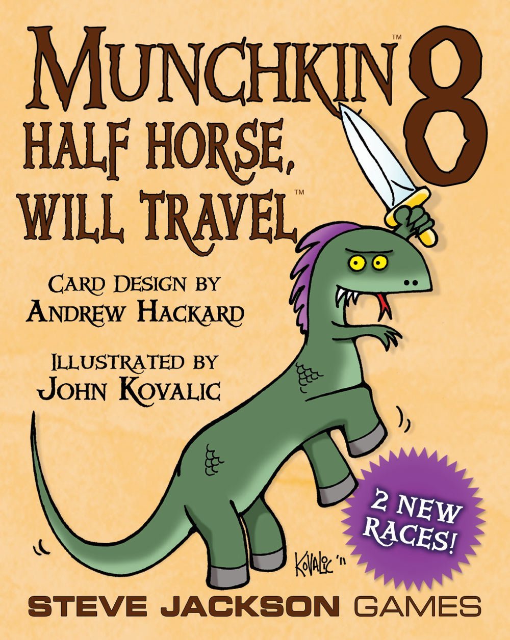 Munchkin 8" Half Horse, Will Travel Card Game | The CG Realm