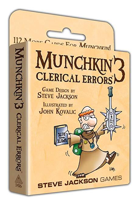 Munchkin 3: Clerical Errors | The CG Realm