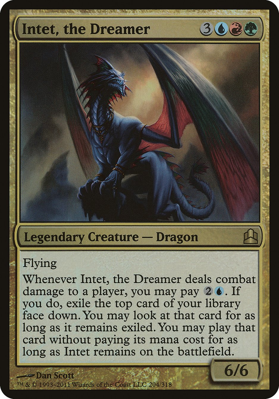 Intet, the Dreamer (Oversized) [Commander 2011 Oversized] | The CG Realm