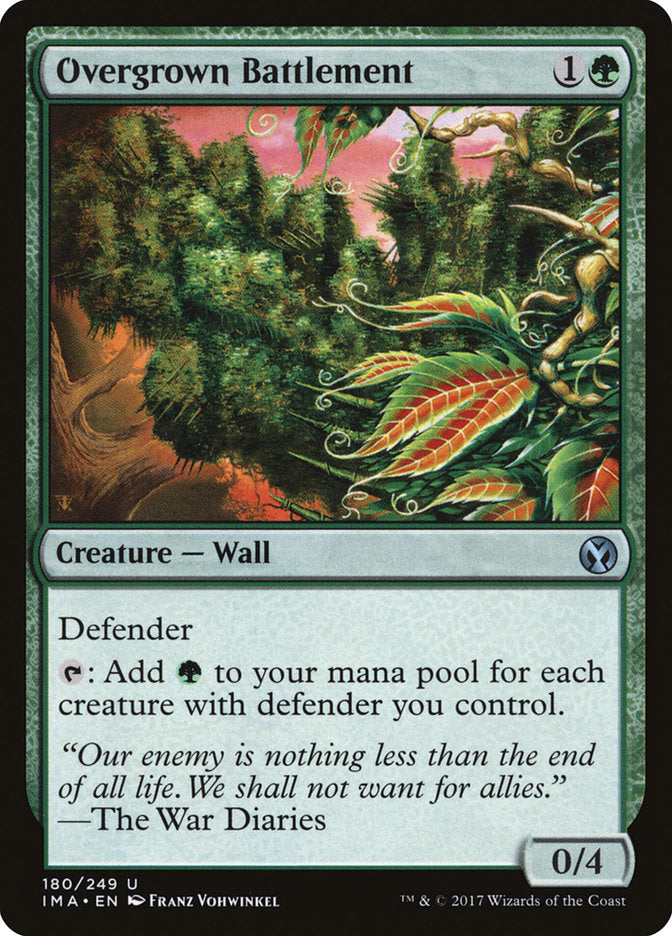 Overgrown Battlement [Iconic Masters] | The CG Realm