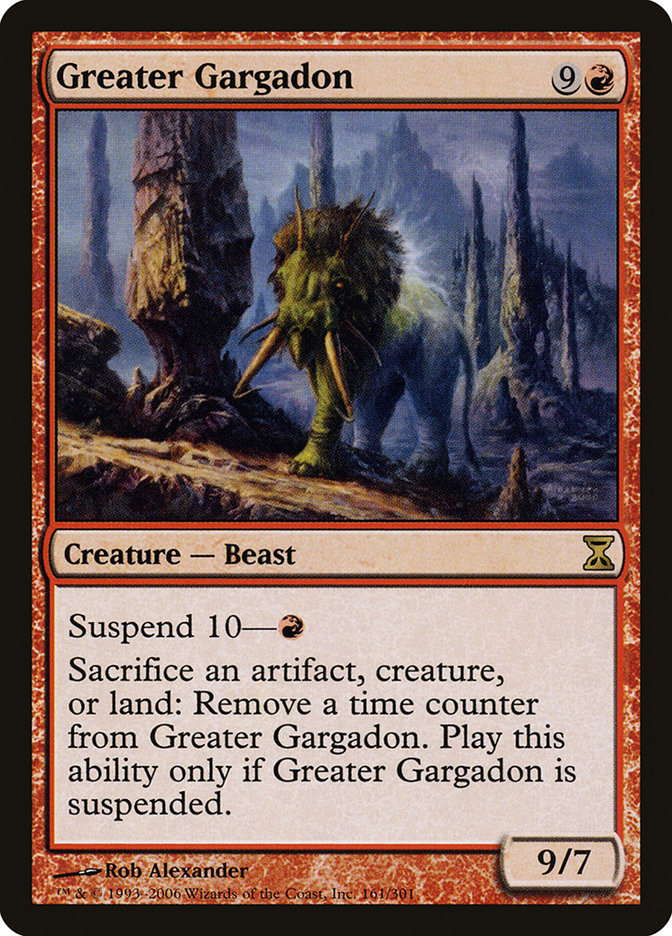 Greater Gargadon [Time Spiral] | The CG Realm