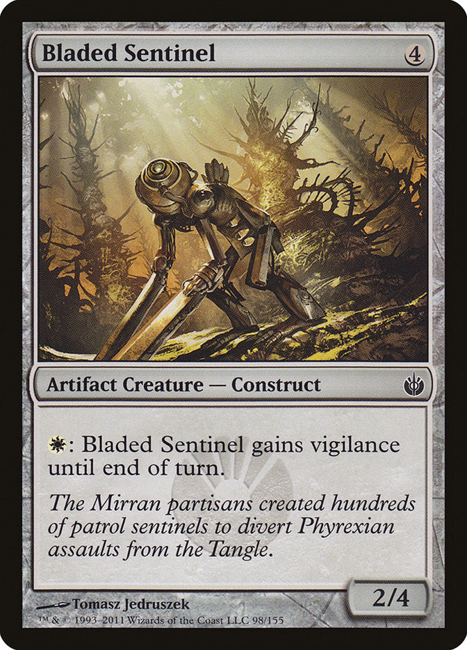 Bladed Sentinel [Mirrodin Besieged] | The CG Realm