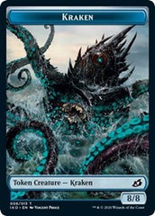 Kraken // Human Soldier (005) Double-Sided Token [Ikoria: Lair of Behemoths Tokens] | The CG Realm