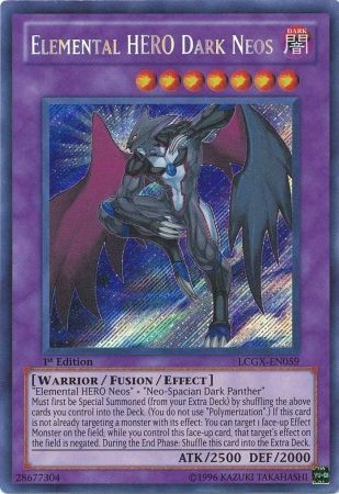 Elemental HERO Dark Neos [LCGX-EN059] Secret Rare | The CG Realm