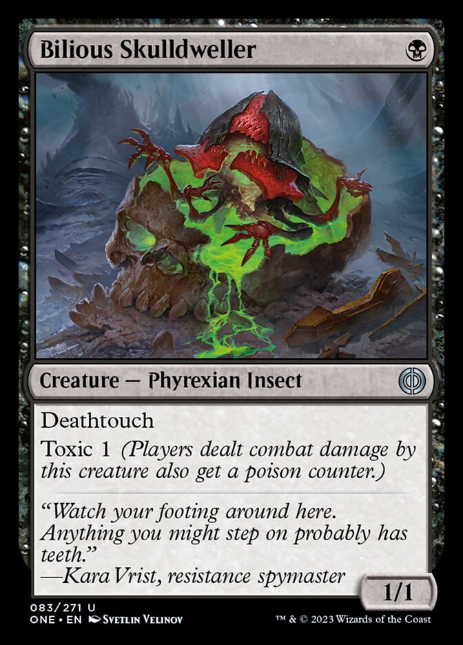 Bilious Skulldweller [Phyrexia: All Will Be One] | The CG Realm