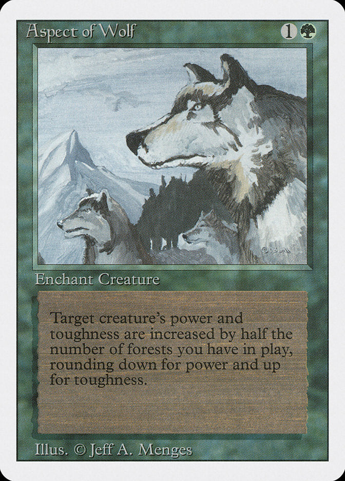 Aspect of Wolf [Revised Edition] | The CG Realm