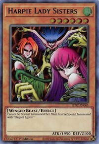 Harpie Lady Sisters (Green) [LDS2-EN065] Ultra Rare | The CG Realm