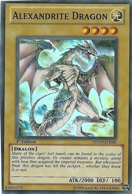 Alexandrite Dragon [PHSW-EN000] Super Rare | The CG Realm