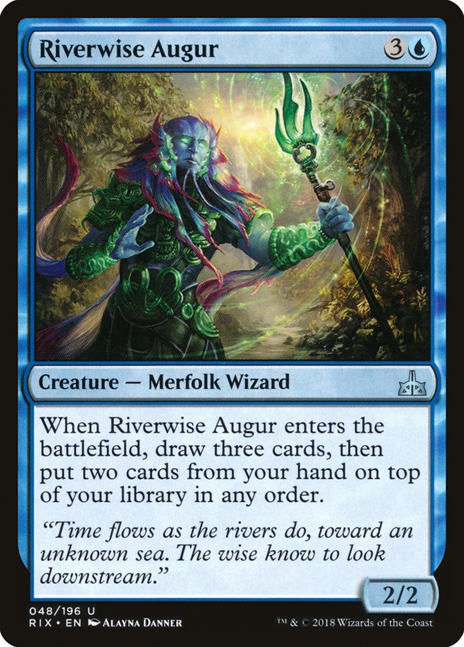 Riverwise Augur [Rivals of Ixalan] | The CG Realm