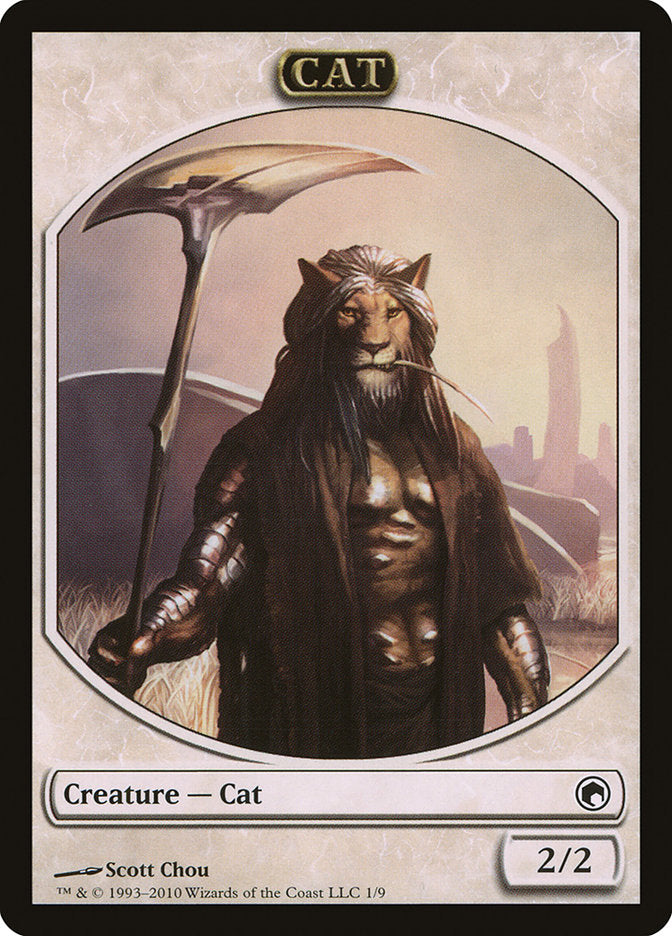 Cat Token [Scars of Mirrodin Tokens] | The CG Realm