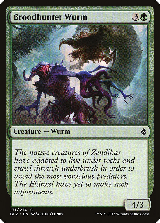 Broodhunter Wurm [Battle for Zendikar] | The CG Realm