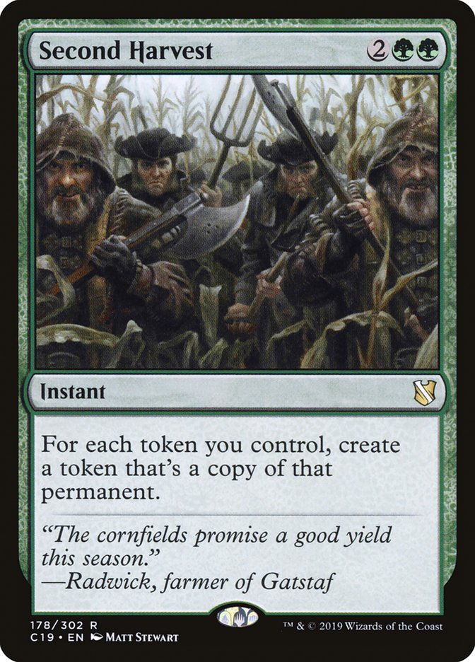 Second Harvest [Commander 2019] | The CG Realm