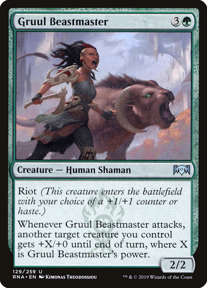 Gruul Beastmaster [Ravnica Allegiance] | The CG Realm