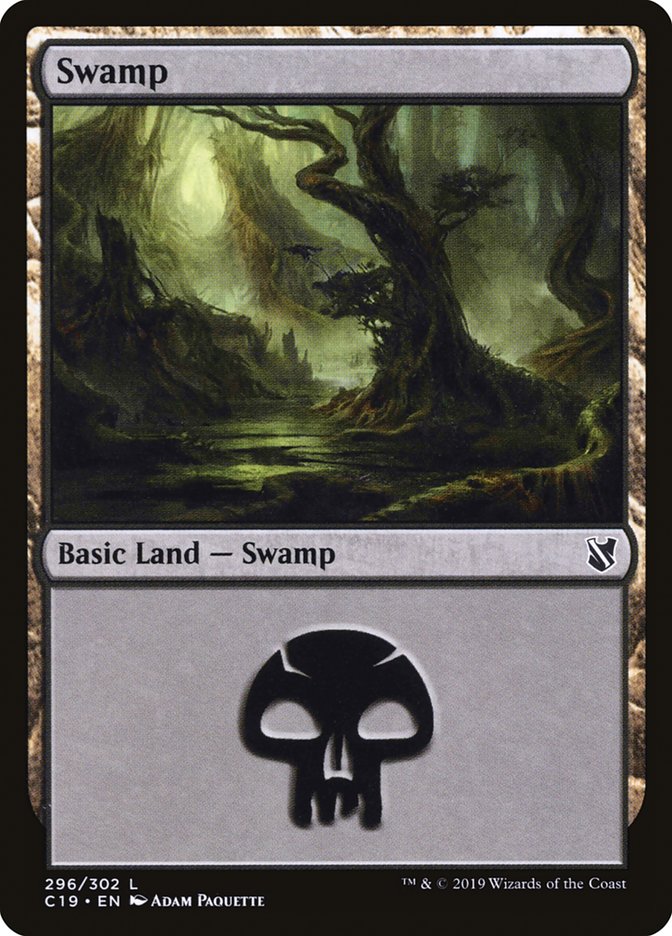 Swamp (296) [Commander 2019] | The CG Realm