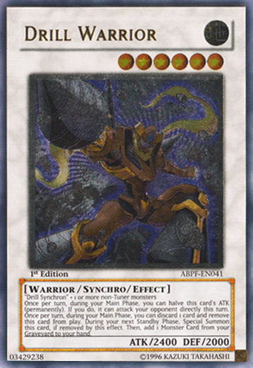 Drill Warrior [ABPF-EN041] Ultimate Rare | The CG Realm