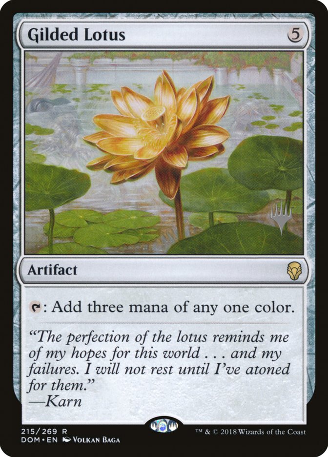 Gilded Lotus (Promo Pack) [Dominaria Promos] | The CG Realm