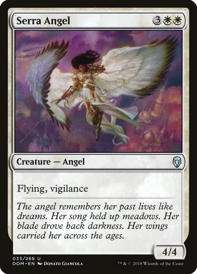 Serra Angel [Dominaria] | The CG Realm