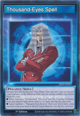 Thousand-Eyes Spell [SS04-ENS03] Common | The CG Realm