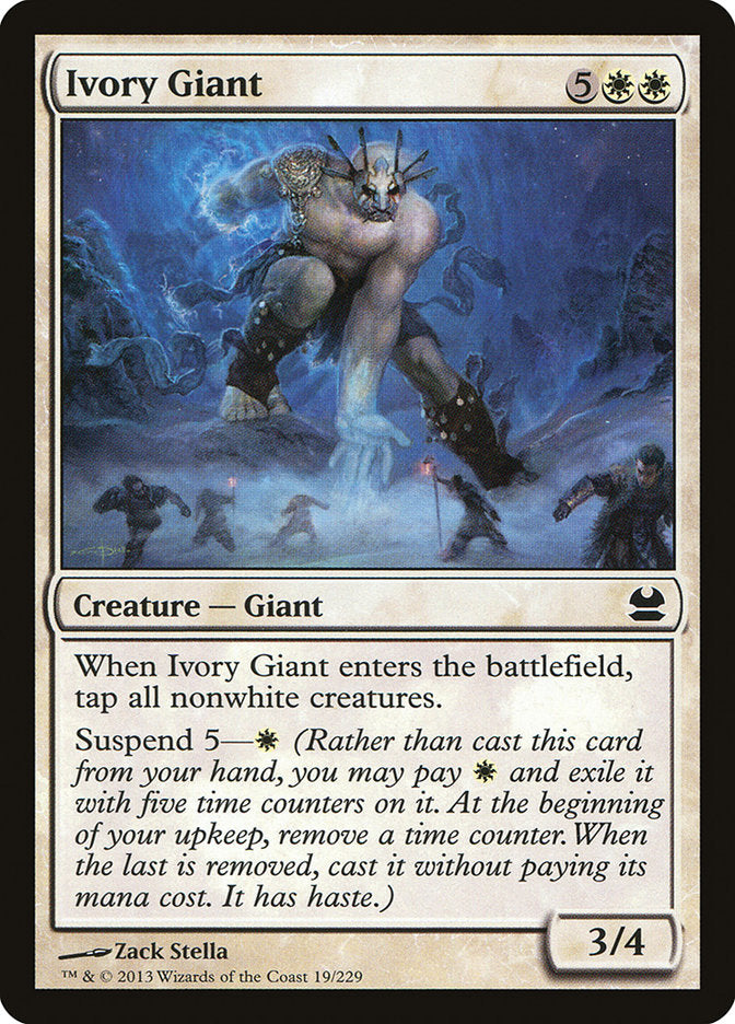 Ivory Giant [Modern Masters] | The CG Realm