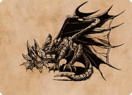 Ancient Copper Dragon Art Card (52) [Commander Legends: Battle for Baldur's Gate Art Series] | The CG Realm