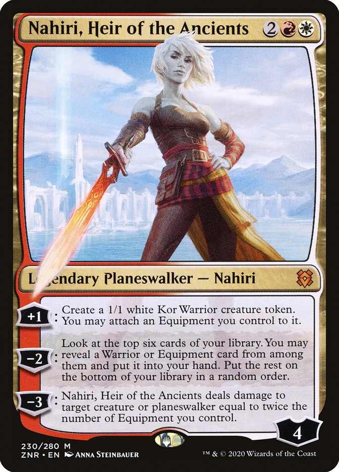 Nahiri, Heir of the Ancients [Zendikar Rising] | The CG Realm