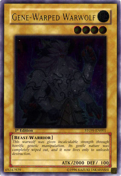 Gene-Warped Warwolf [STON-EN001] Ultimate Rare | The CG Realm