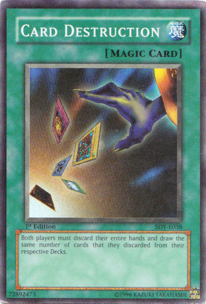 Card Destruction [SDY-E038] Super Rare | The CG Realm