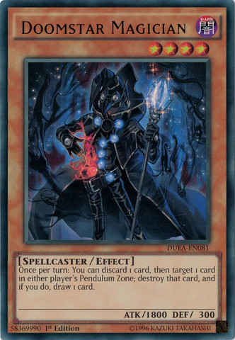 Doomstar Magician [DUEA-EN081] Ultra Rare | The CG Realm