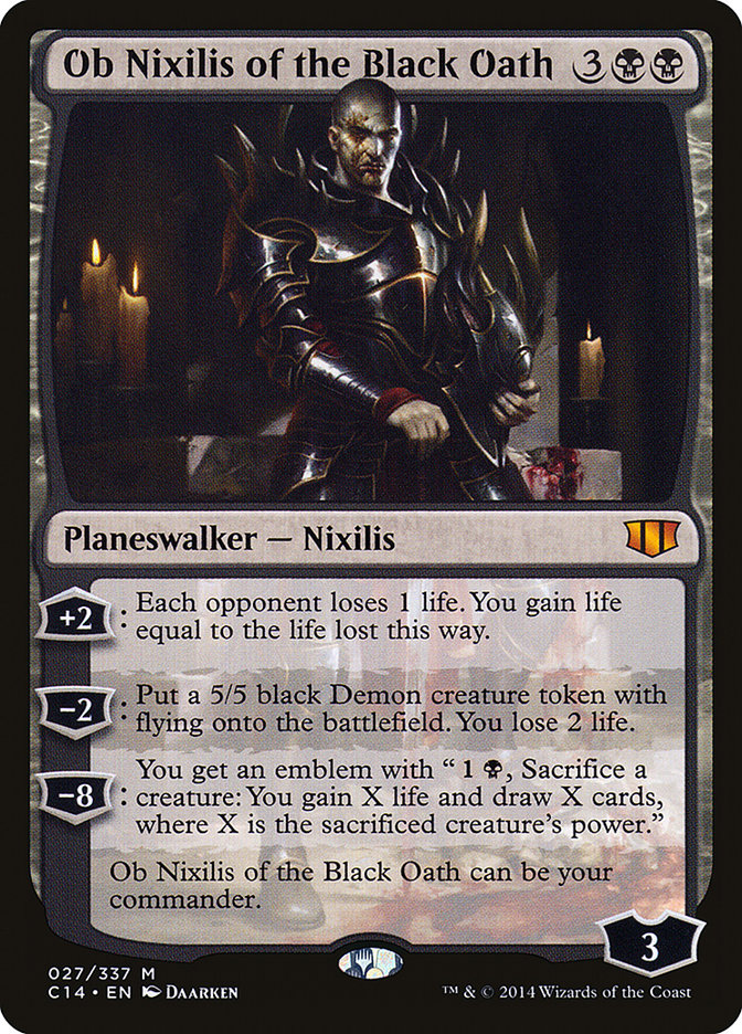 Ob Nixilis of the Black Oath [Commander 2014] | The CG Realm