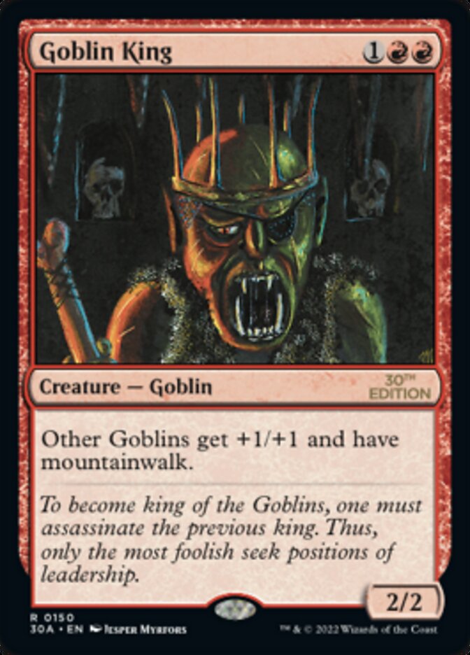 Goblin King [30th Anniversary Edition] | The CG Realm