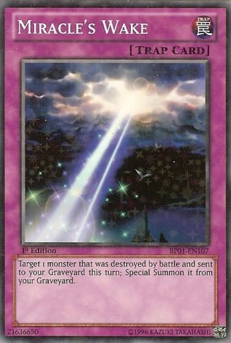 Miracle's Wake [BP01-EN107] Starfoil Rare | The CG Realm