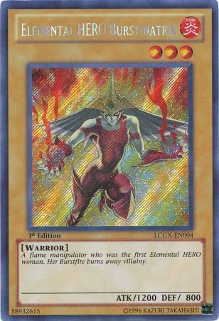 Elemental HERO Burstinatrix [LCGX-EN004] Secret Rare | The CG Realm