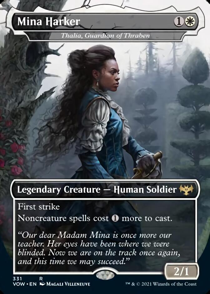 Thalia, Guardian of Thraben - Mina Harker [Innistrad: Crimson Vow] | The CG Realm