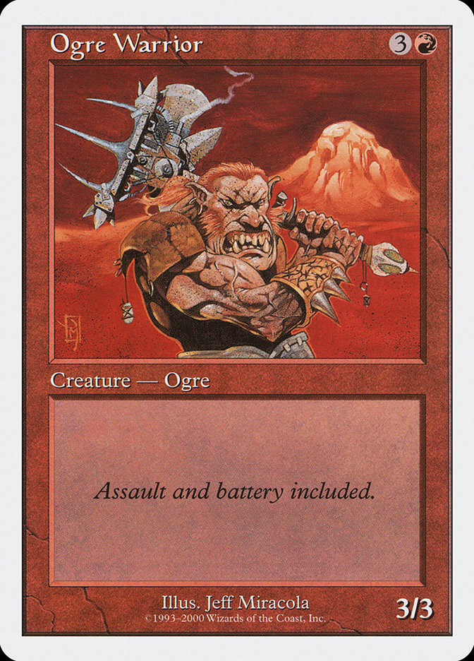 Ogre Warrior [Starter 2000] | The CG Realm