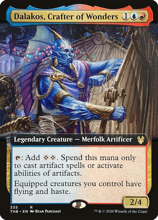 Dalakos, Crafter of Wonders (Extended Art) [Theros Beyond Death] | The CG Realm