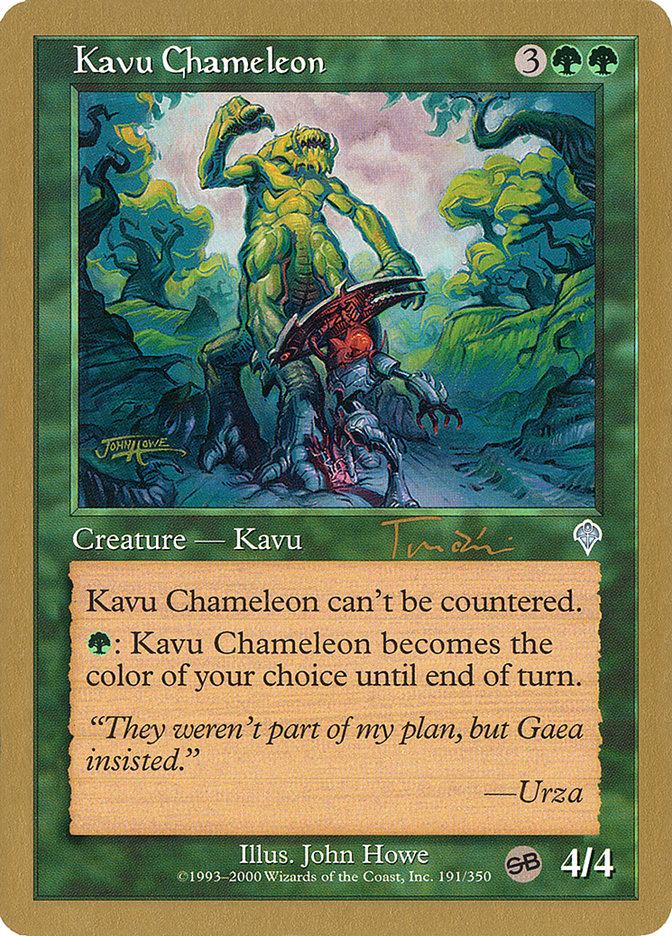 Kavu Chameleon (Jan Tomcani) (SB) [World Championship Decks 2001] | The CG Realm